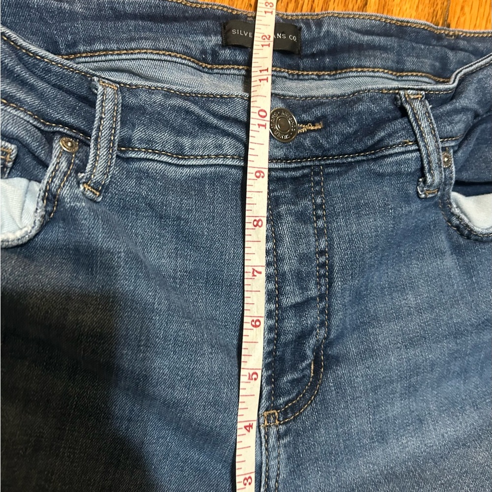 Silver Jeans Co Suki Jeans Western  Women's 16x35 - Picture 7 of 13